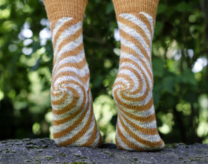 Oaks Park -The sock that makes knitters go "oooh"