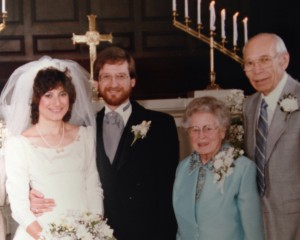 Anne and Bill Berk, Lucille and Loren Gray April 11, 1985