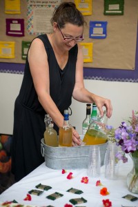 Deb Accuardi and her amazing botanical drinks!