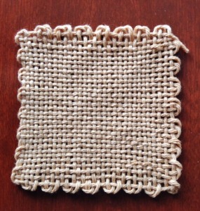 Here is a finished block of cotton!