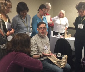 John Mullarkey, demonstrating the basices. He is a fantastic teacher, and guided us with humor, and patience.